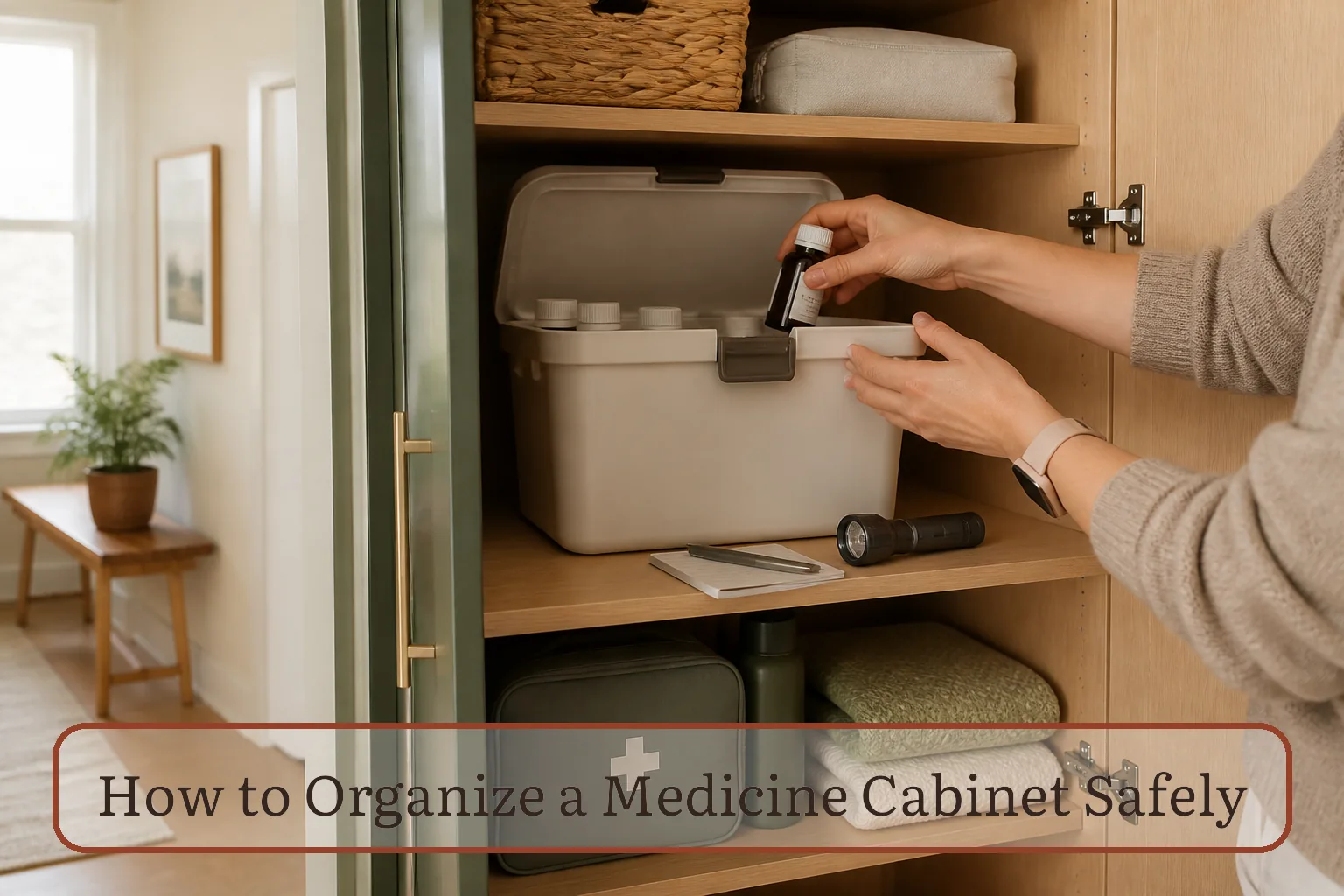 How to Organize a Medicine Cabinet Safely